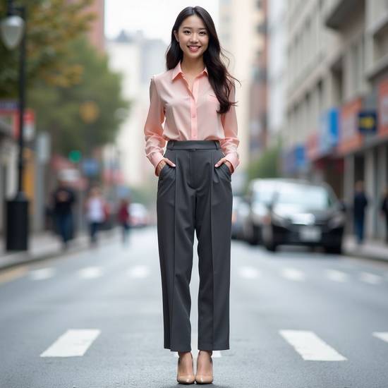 深灰色褲子配什么顏色上衣好看，深灰色褲子配色指南：優選上衣色彩搭配方案