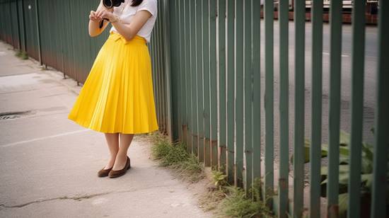 黃色裙子搭配什么鞋子好看，黃色裙子最佳鞋子搭配指南