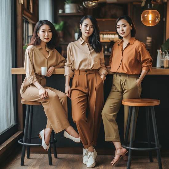 米色褲子配什么顏色上衣，米色褲子上衣顏色搭配精選指南