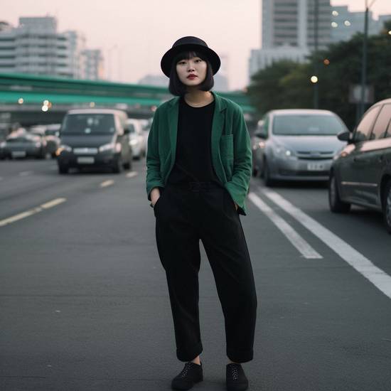 黑色褲子配什么顏色的上衣，黑色褲子最佳上衣配色方案全解析