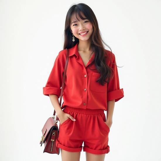 紅色上衣配什么顏色的褲子，紅色上衣褲子顏色搭配推薦