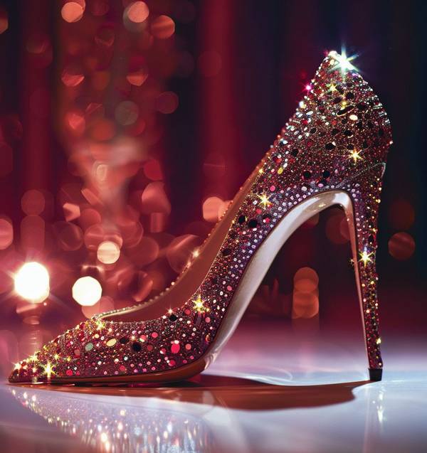 世界上最漂亮的高跟鞋,《水晶夢境中翩跶的星辰之履:極致美學(xué)與工藝巔峰》