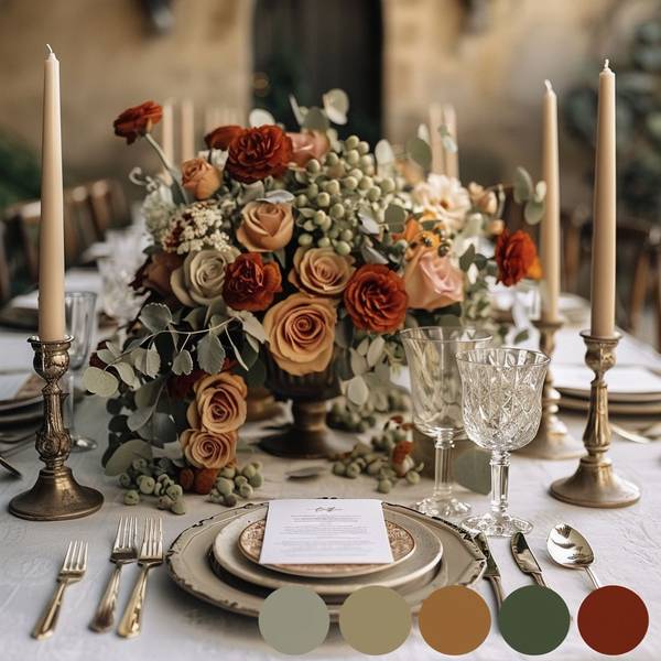 金色搭配什么顏色好看,燦金雅韻:探尋搭配杏白、墨綠、暗紅的復(fù)古美學(xué)密碼