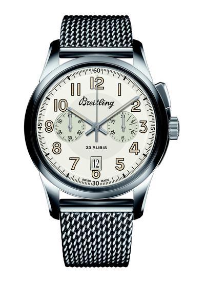 百年靈越洋1915計時腕表 百年靈越洋1915計時腕表