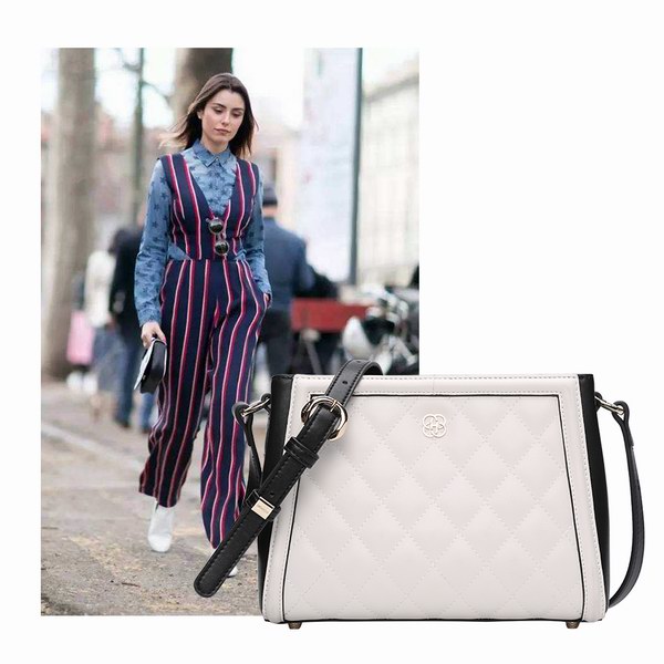 2017條紋大熱，添一個(gè)HONGU包包讓造型加分！